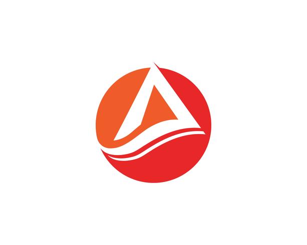 Een logo-bedrijfsmalplaatje Vector