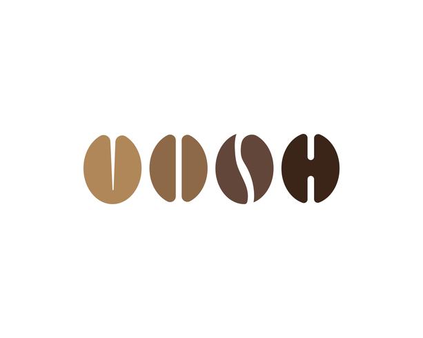 Koffie Logo sjabloon vector pictogram