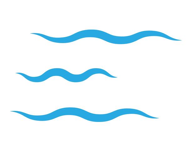 Abstracte water golf ontwerp achtergrond vector
