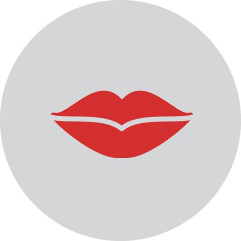 Vector lippen pictogram