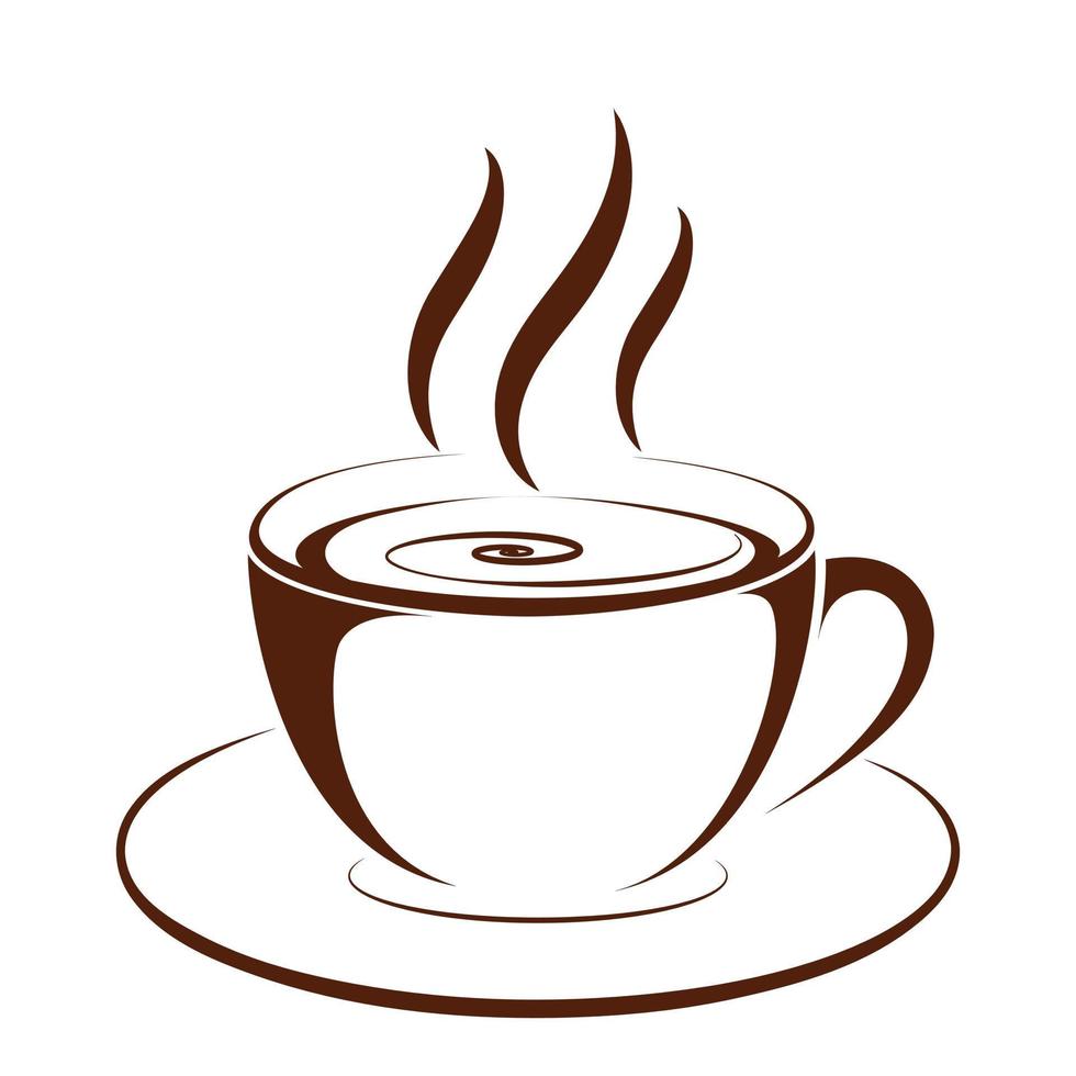 koffiekopje pictogram vector