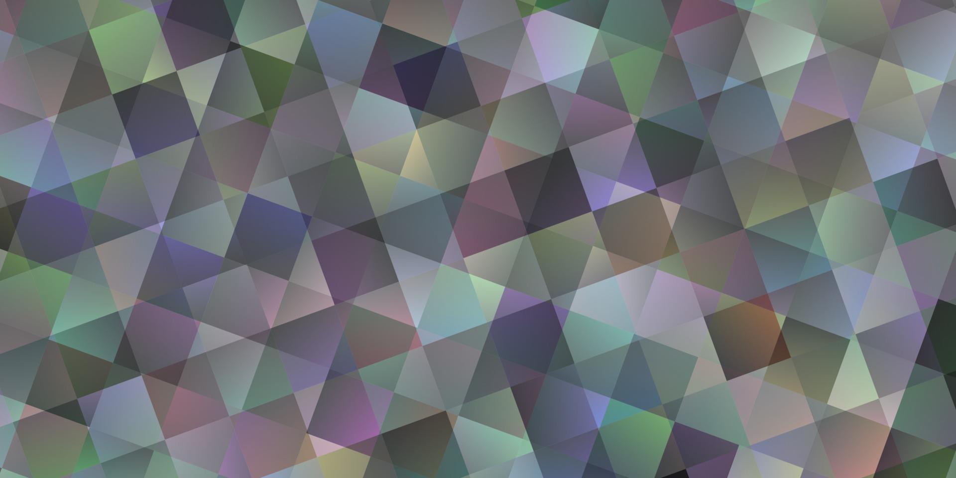 lichtblauwe vectorlay-out met rechthoeken, driehoeken. vector