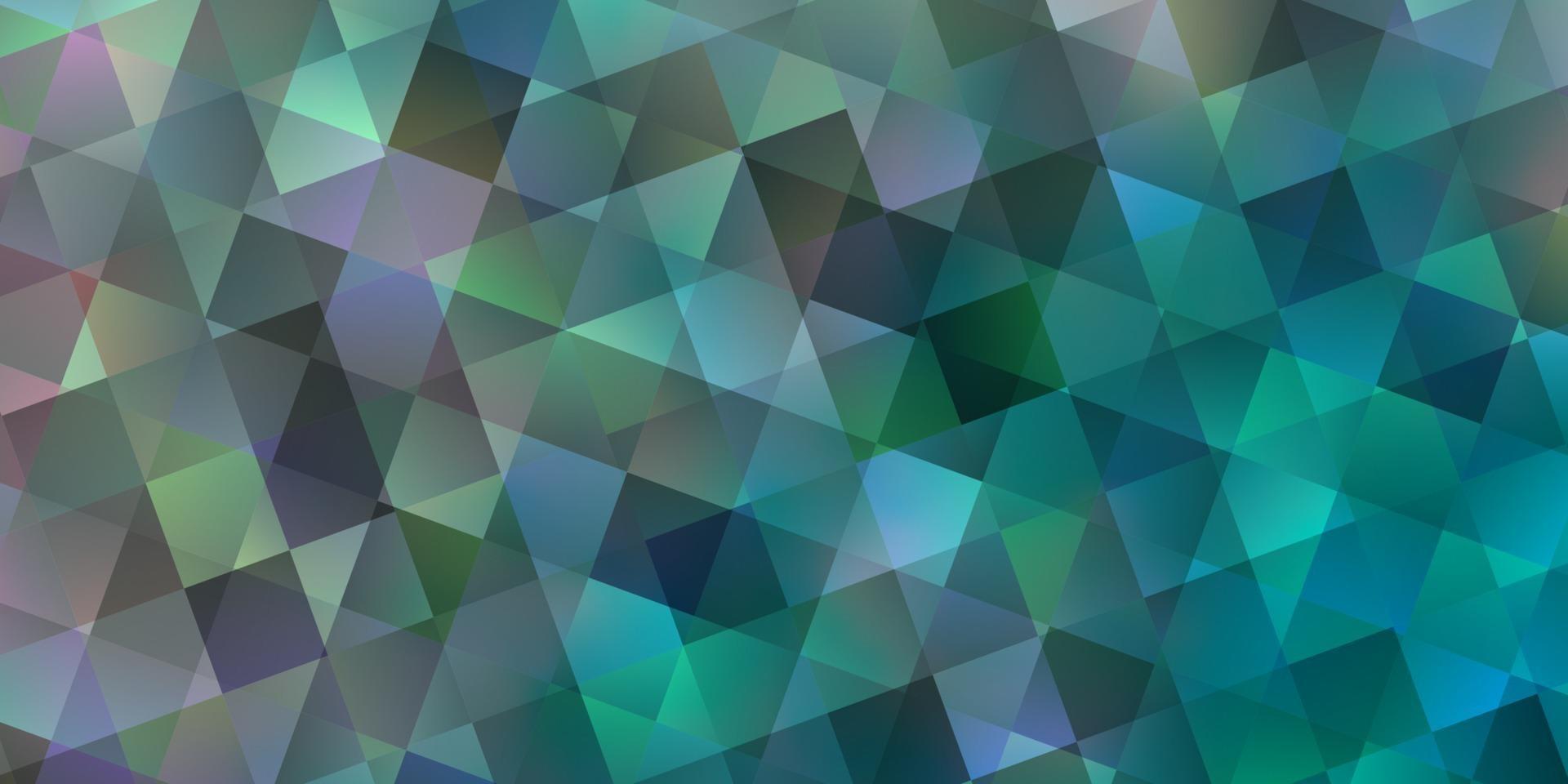 lichtblauwe vectortextuur met polystijl met kubussen. vector