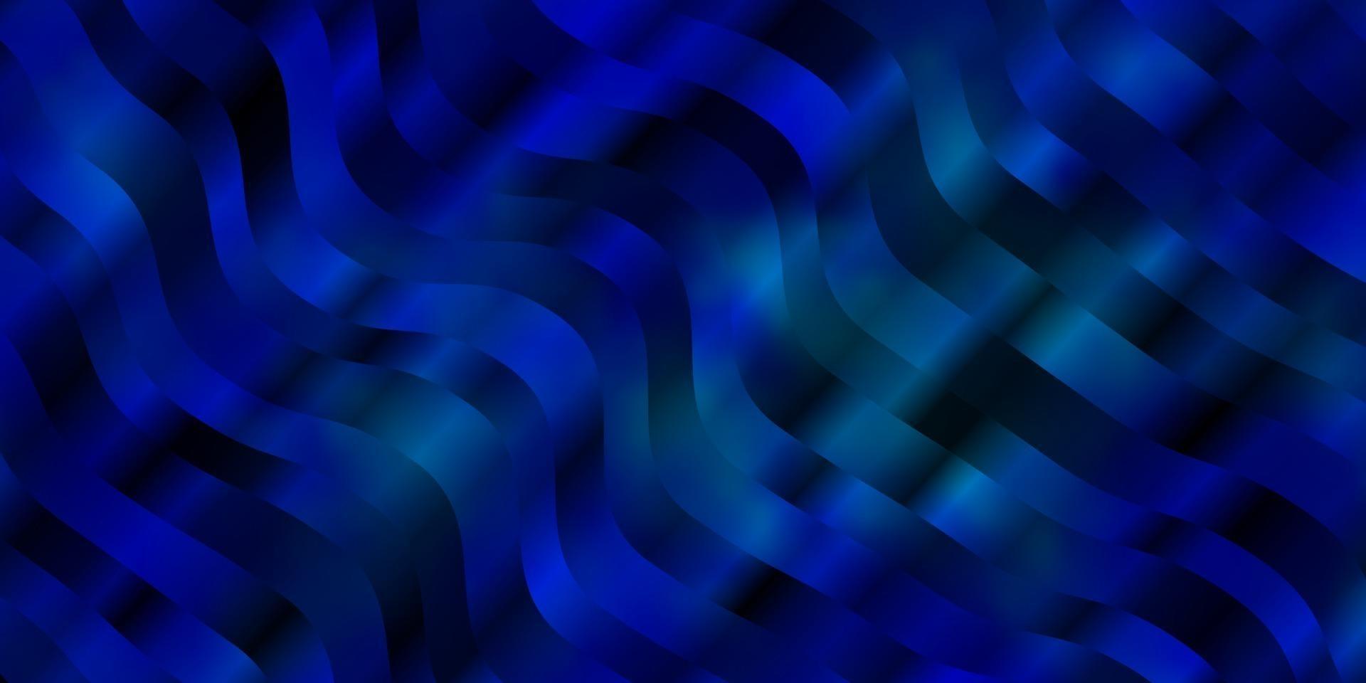 lichtblauwe vectorachtergrond met krommen. vector