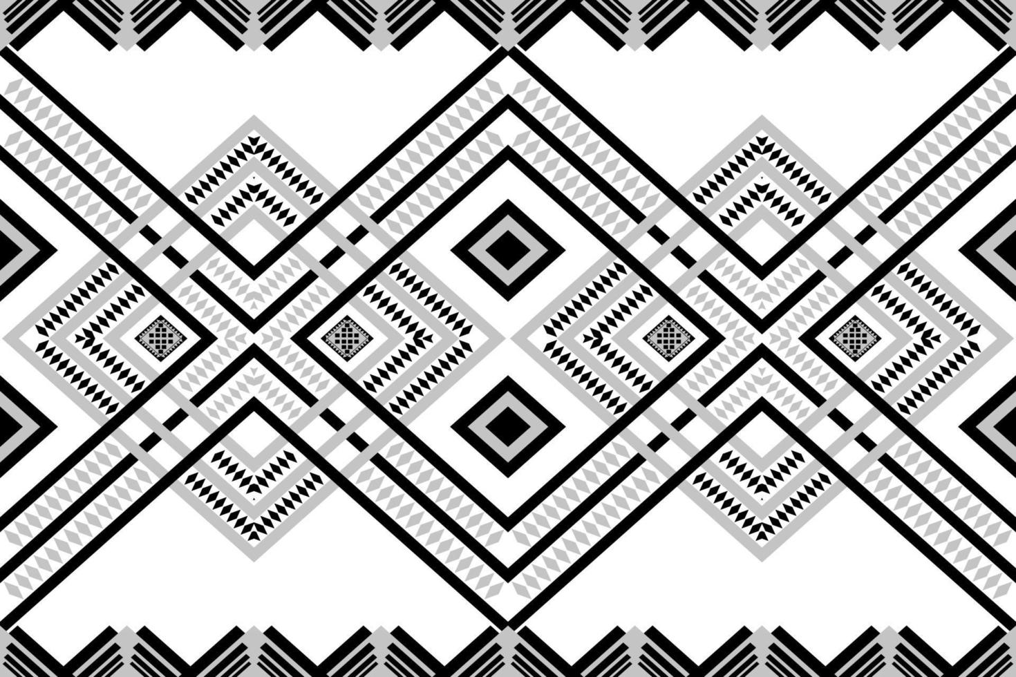 geometrische etnische oosterse traditionele pattern.figure tribal borduurwerk style.design voor behang, kleding, verpakking, stof, vectorillustratie vector