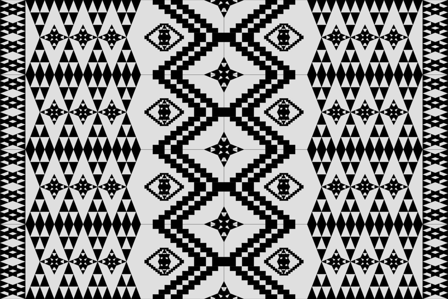 geometrische etnische oosterse traditionele pattern.figure tribal borduurwerk style.design voor behang, kleding, verpakking, stof, vectorillustratie vector