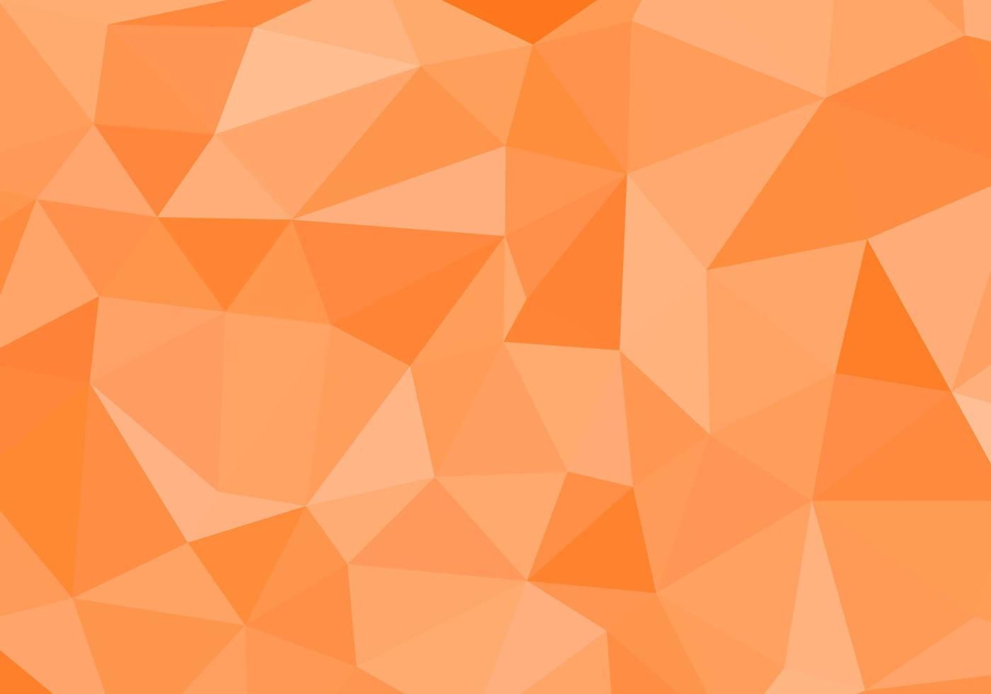 oranje lowpoly achtergrond vector