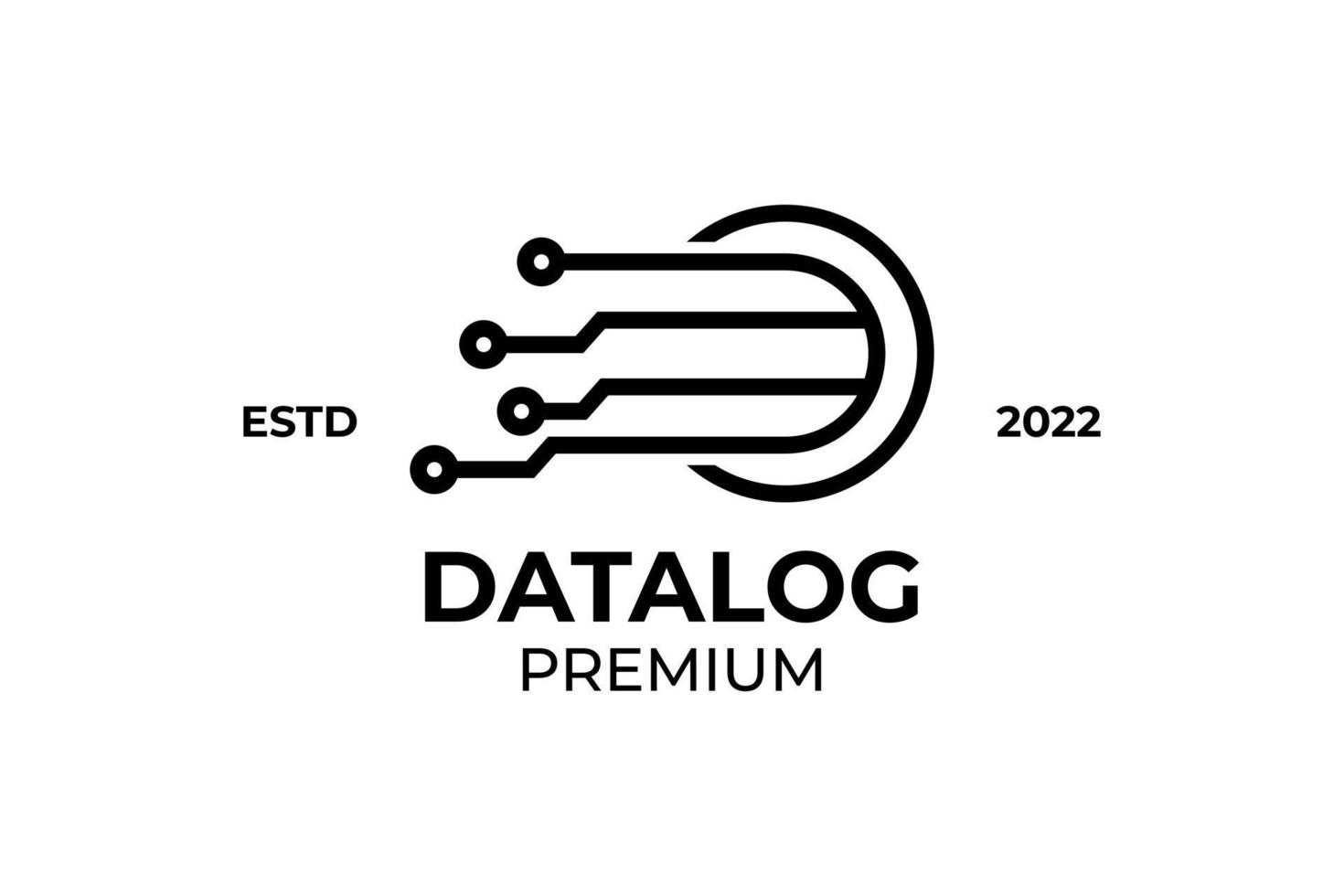 gegevens pictogram logo ontwerp vector