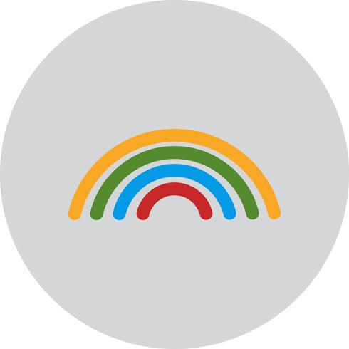 Vector Rainbow pictogram