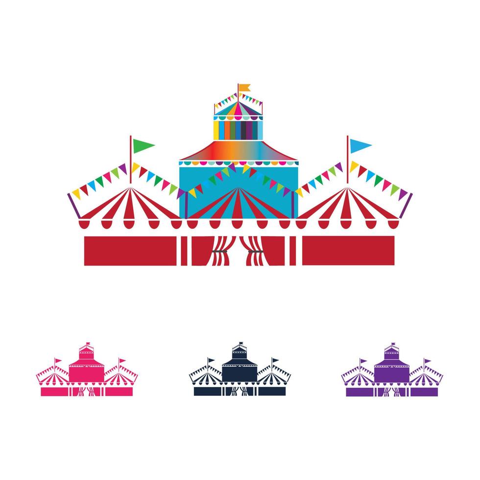 circus logo vector