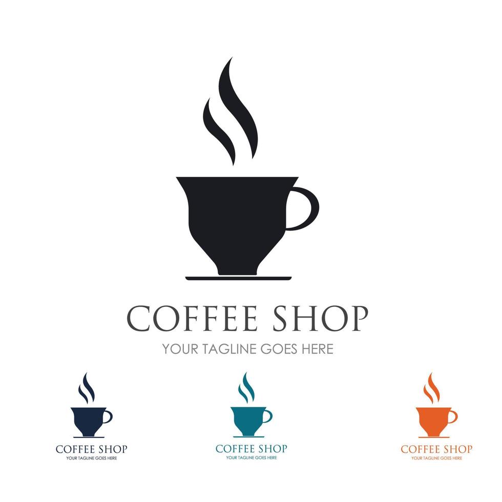 coffeeshop logo vector