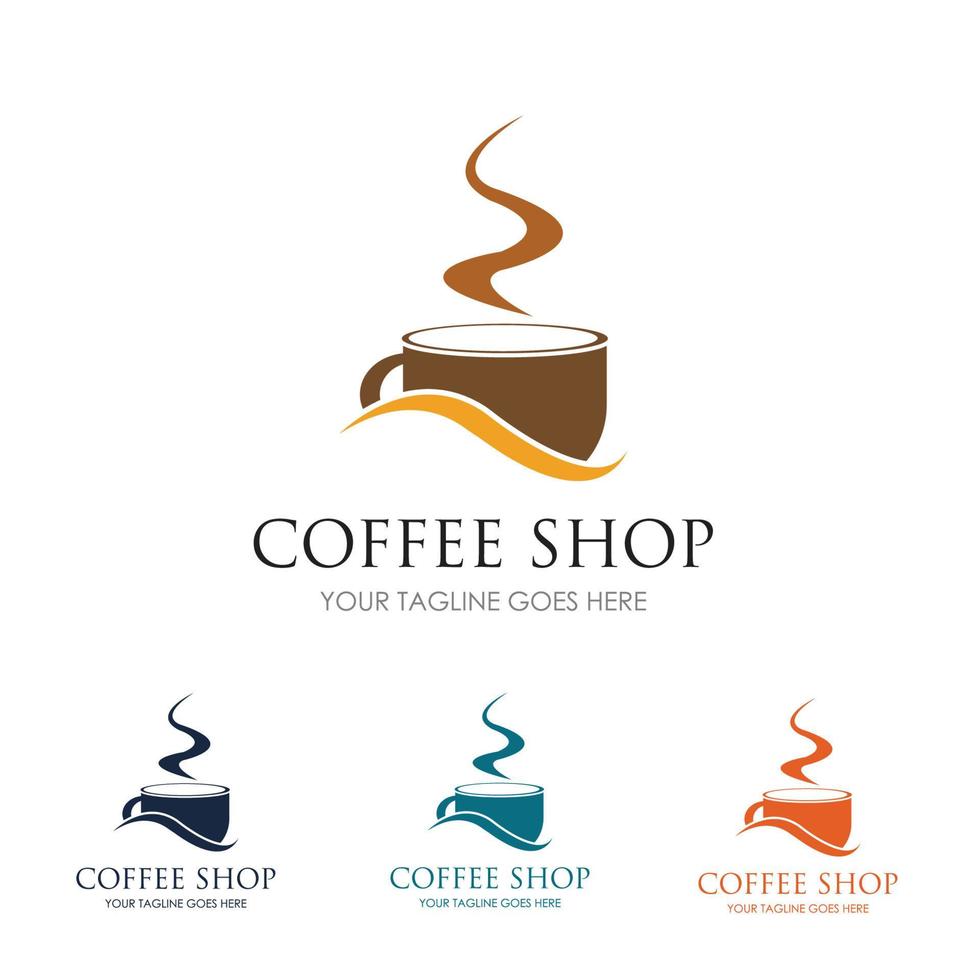 coffeeshop logo vector