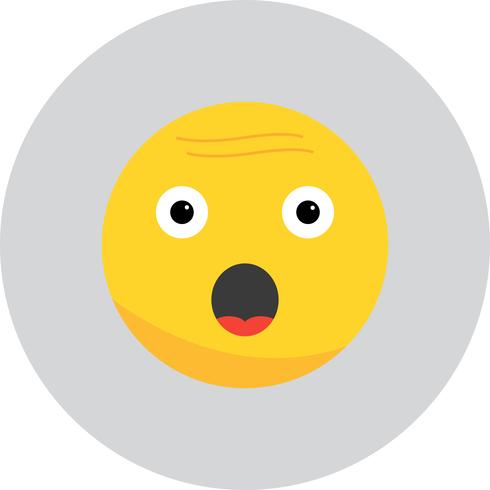 Vector Verrassing Emoji-pictogram