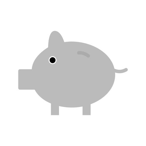 Vector Piggy Bank pictogram