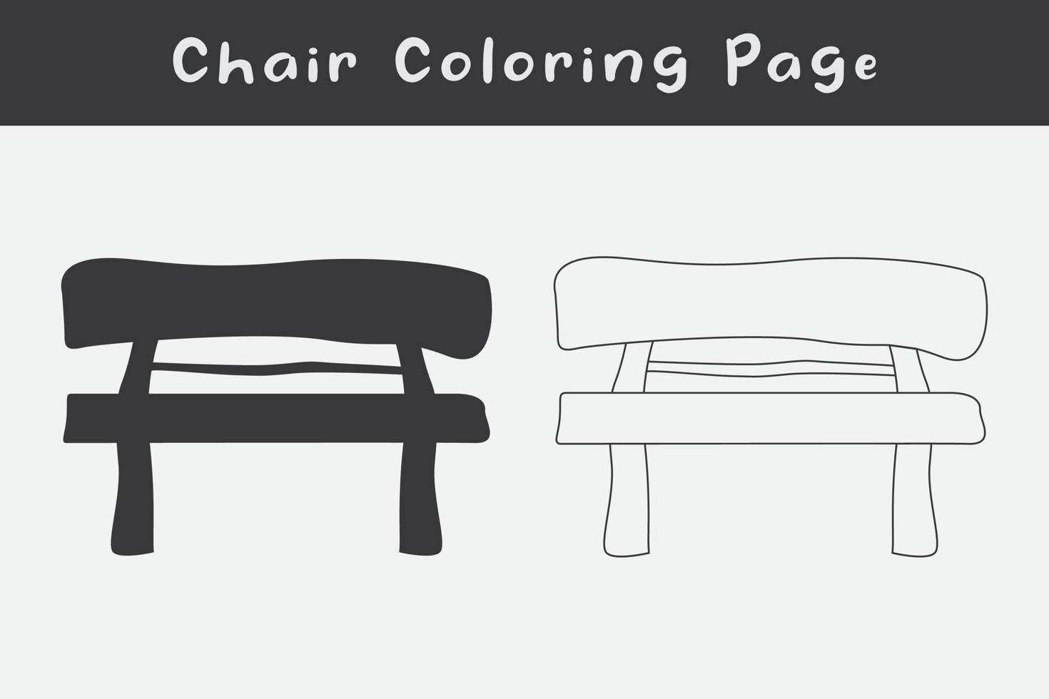 stoel zitplaatsen pictogram lijntekeningen vector