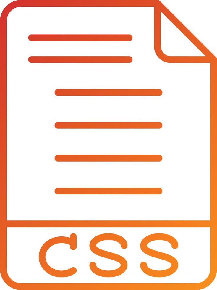 css-pictogramstijl vector