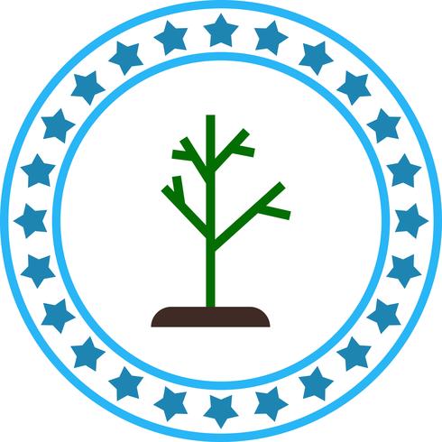 Vector bodem Plant pictogram