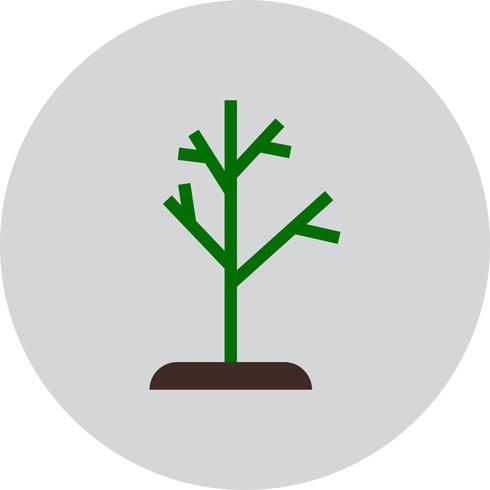 Vector bodem Plant pictogram