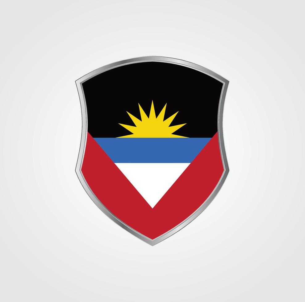 antigua en barbuda vlag ontwerp vector