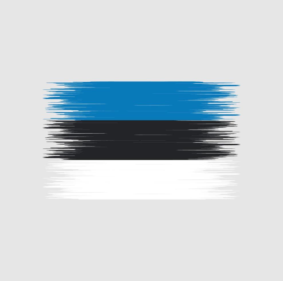 lesotho vlag penseelstreek, nationale vlag vector