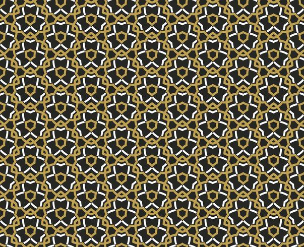 Arabisch naadloos ornamentpatroon. Sier decoratief patroon vector