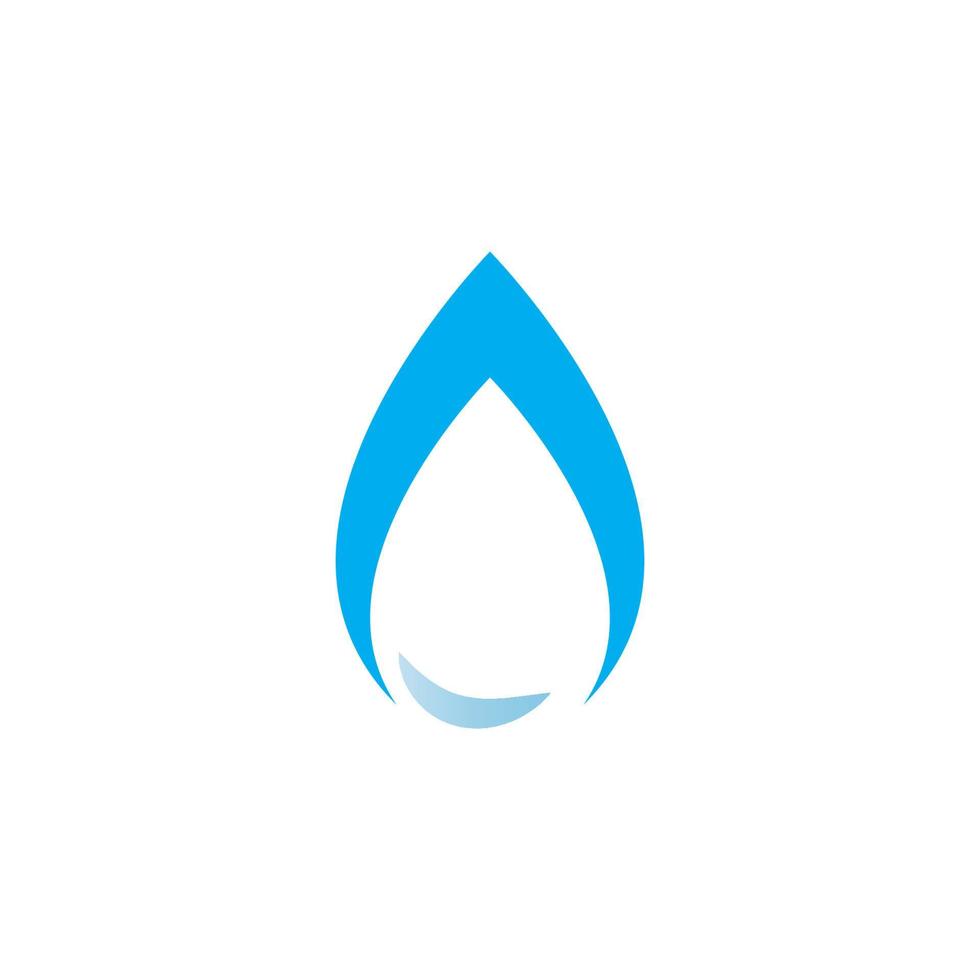 waterdruppel logo sjabloon vector