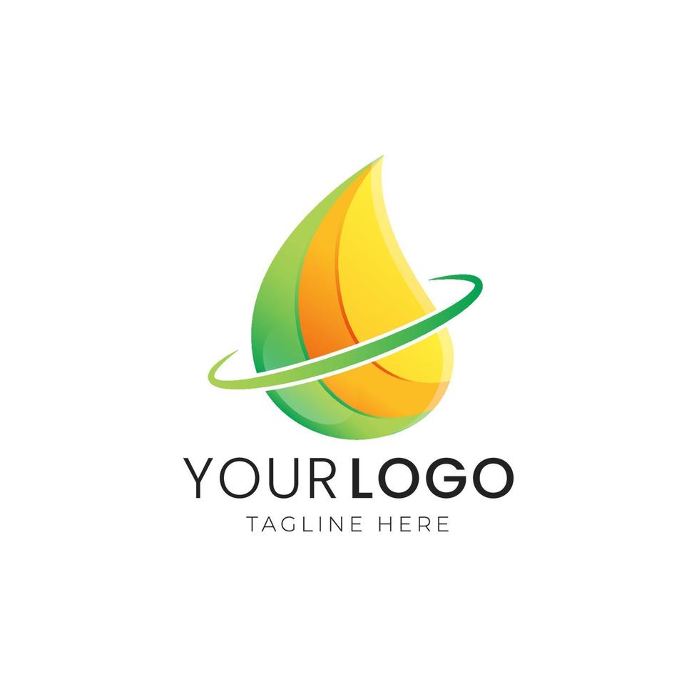 kleurrijke abstracte gradiënt logo sjabloon vector