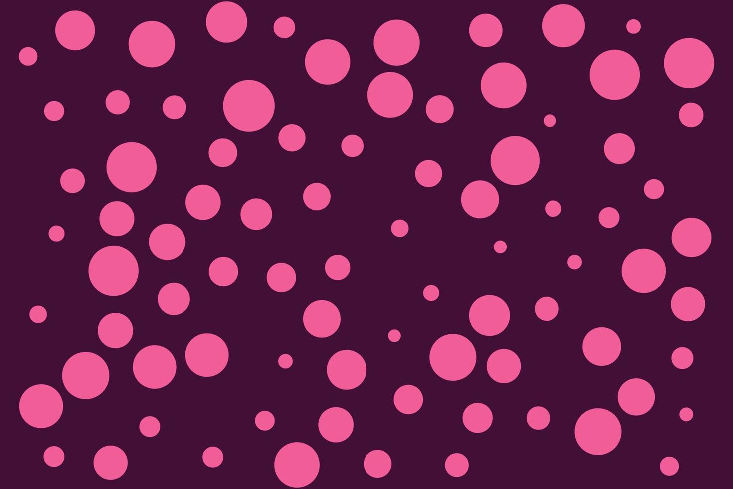 modieus patroon voor textiel en interieur. verspreid polka dots-ontwerp. vector