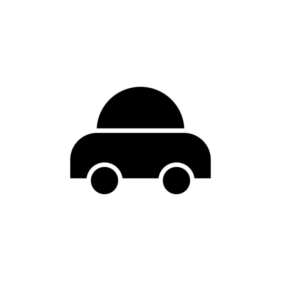 auto, auto, vervoer solide vector illustratie logo pictogrammalplaatje. geschikt voor vele doeleinden.