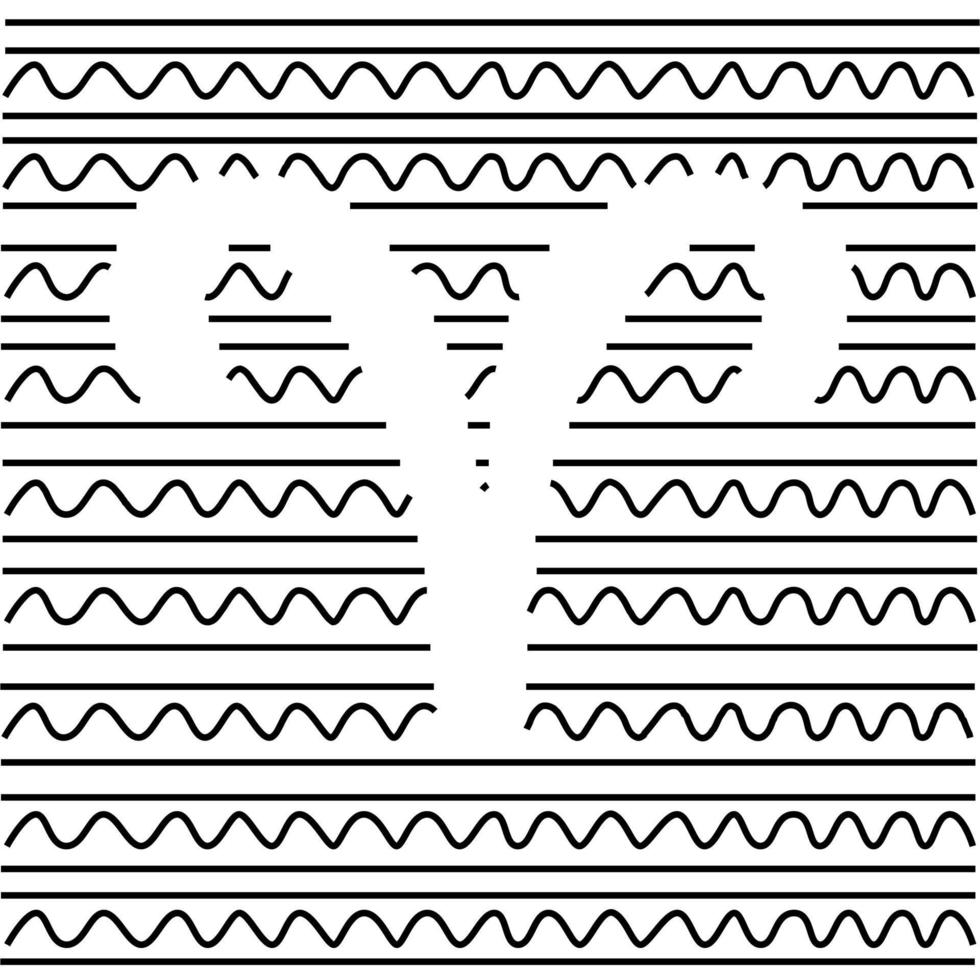 vector illustratie sterrenbeeld ram negatieve ruimte