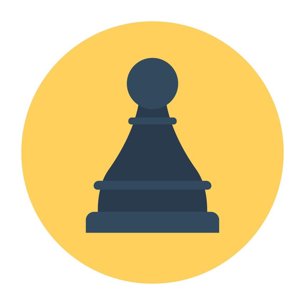 schaakpion concepten vector