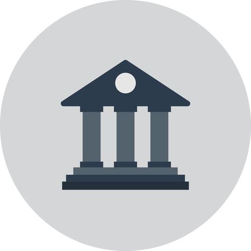 Vector bank pictogram
