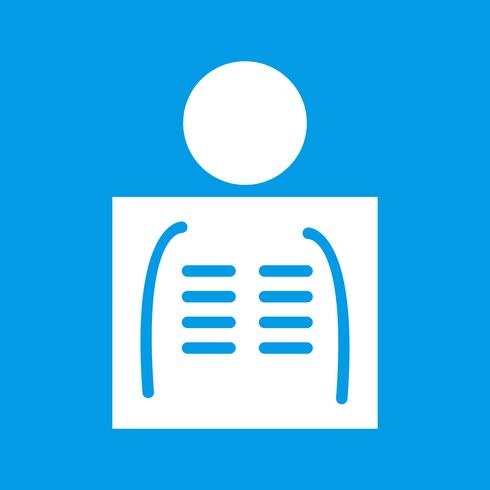 Vector X-ray pictogram