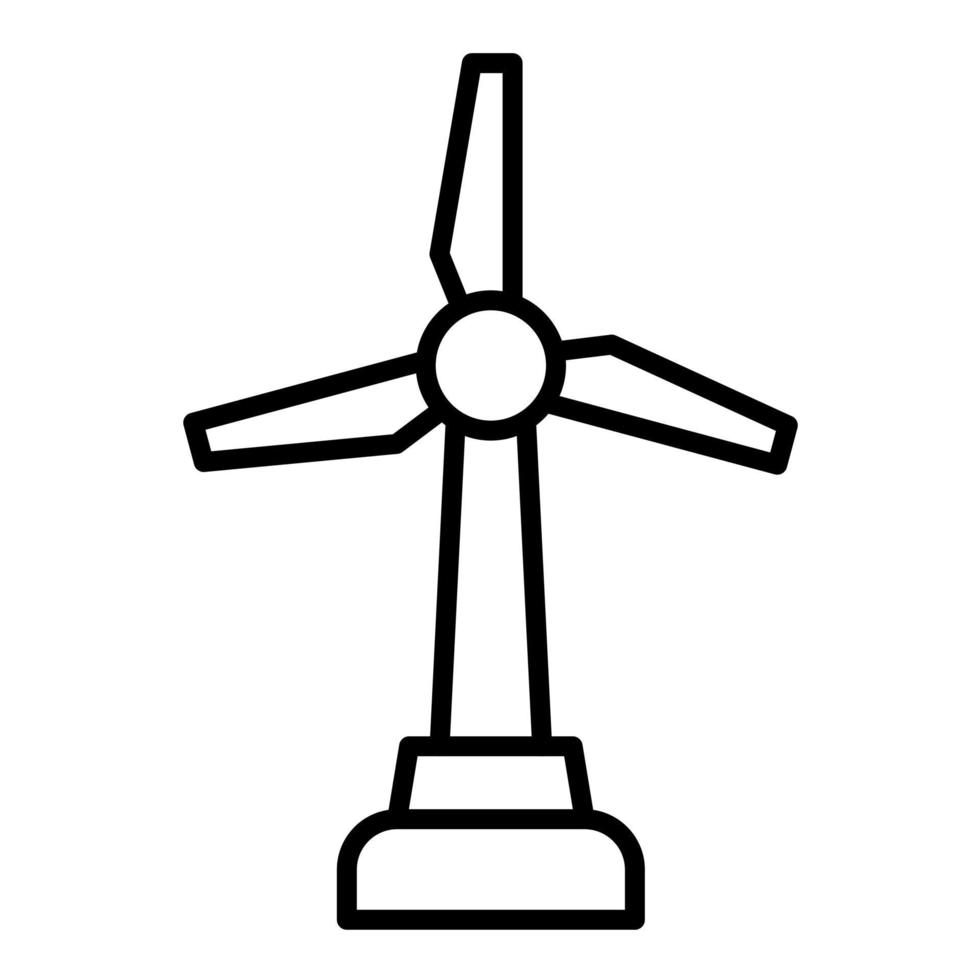 windkracht lijn icoon vector