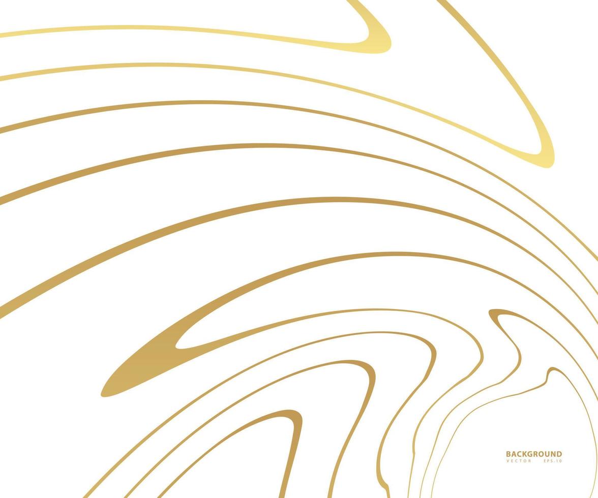 gouden luxe marmeren steenpatroon met gouden golflijnen erover. abstracte achtergrond, vectorillustratie vector