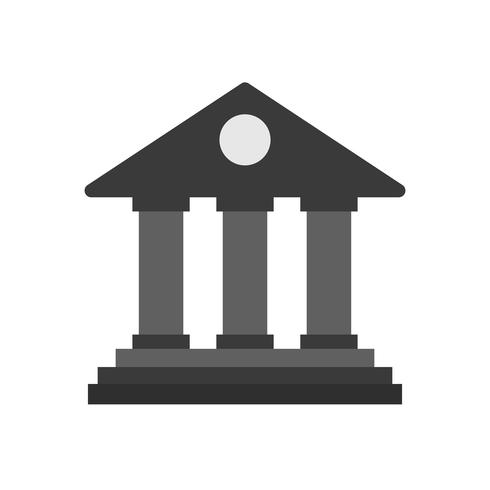 Vector bank pictogram
