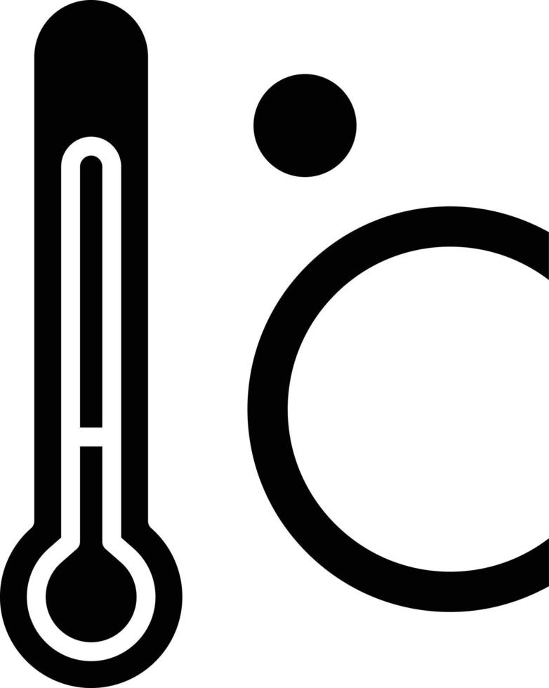 Celsius pictogramstijl vector