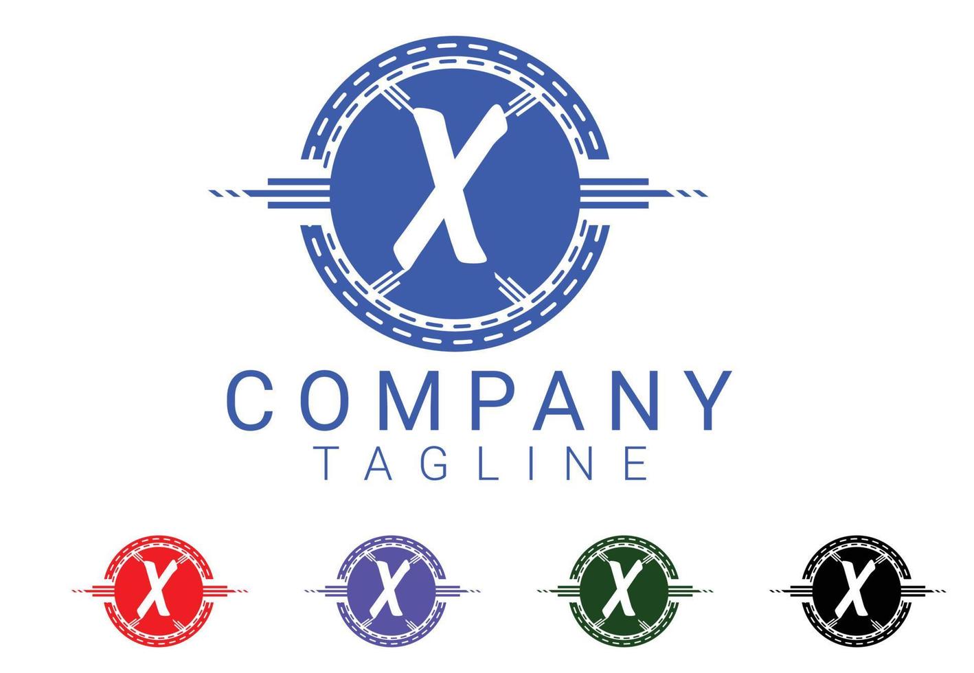 x letter nieuw logo en pictogramontwerp vector