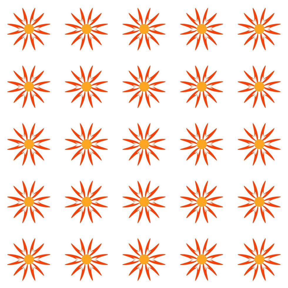 gekleurd bloemenpatroon vector