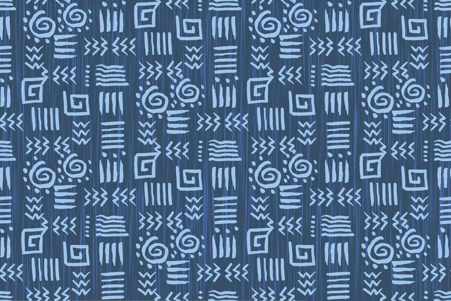 Afrikaanse wax print stof, etnische handgemaakte sieraad voor uw ontwerp, tribal patroon motieven geometrische elementen. vector textuur, afro textiel ankara fashion stijl. pareo wikkeljurk, tapijt batik