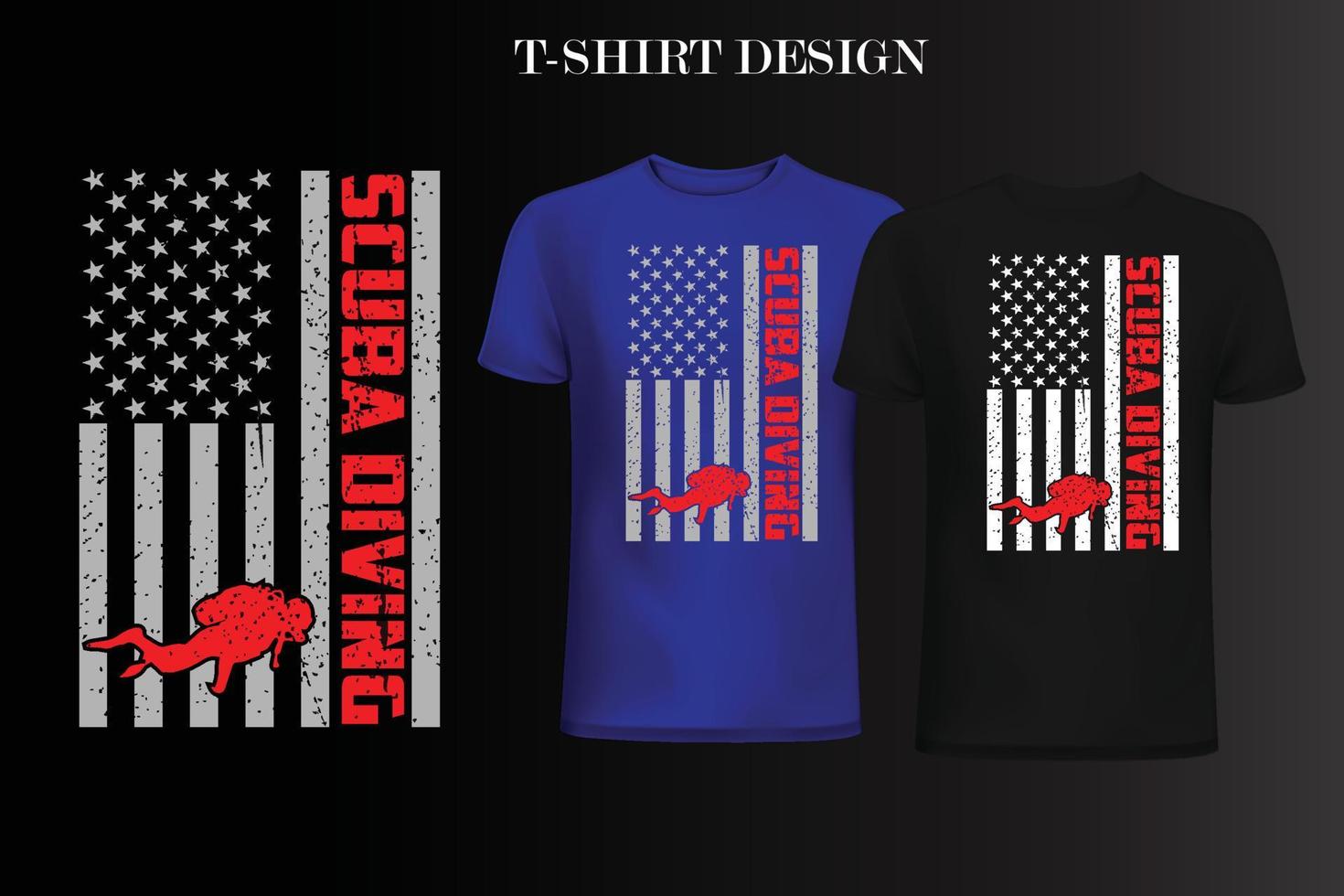 4 juli usa vlag t-shirt design. Amerikaanse onafhankelijke citaten t-shirt design. t-shirtontwerp met Amerikaanse vlag vector