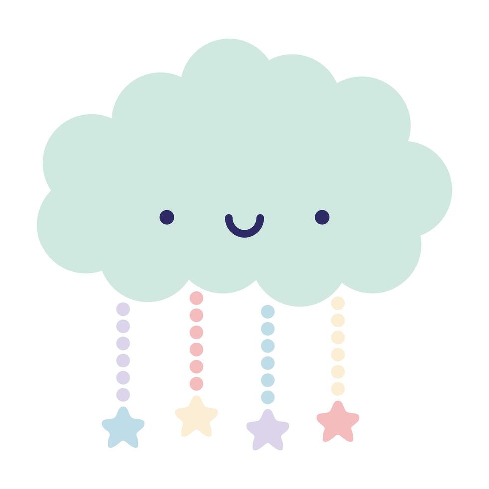 cloud mobiel ontwerp vector