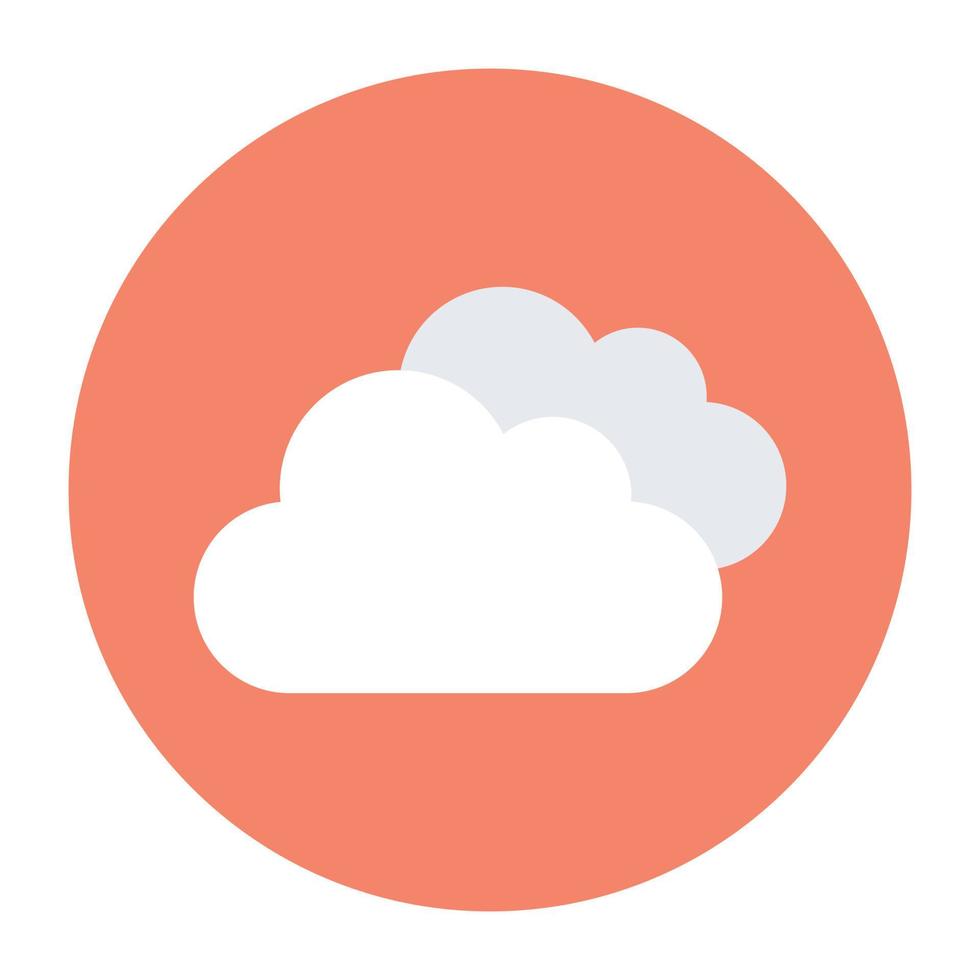 trendy cloudconcepten vector