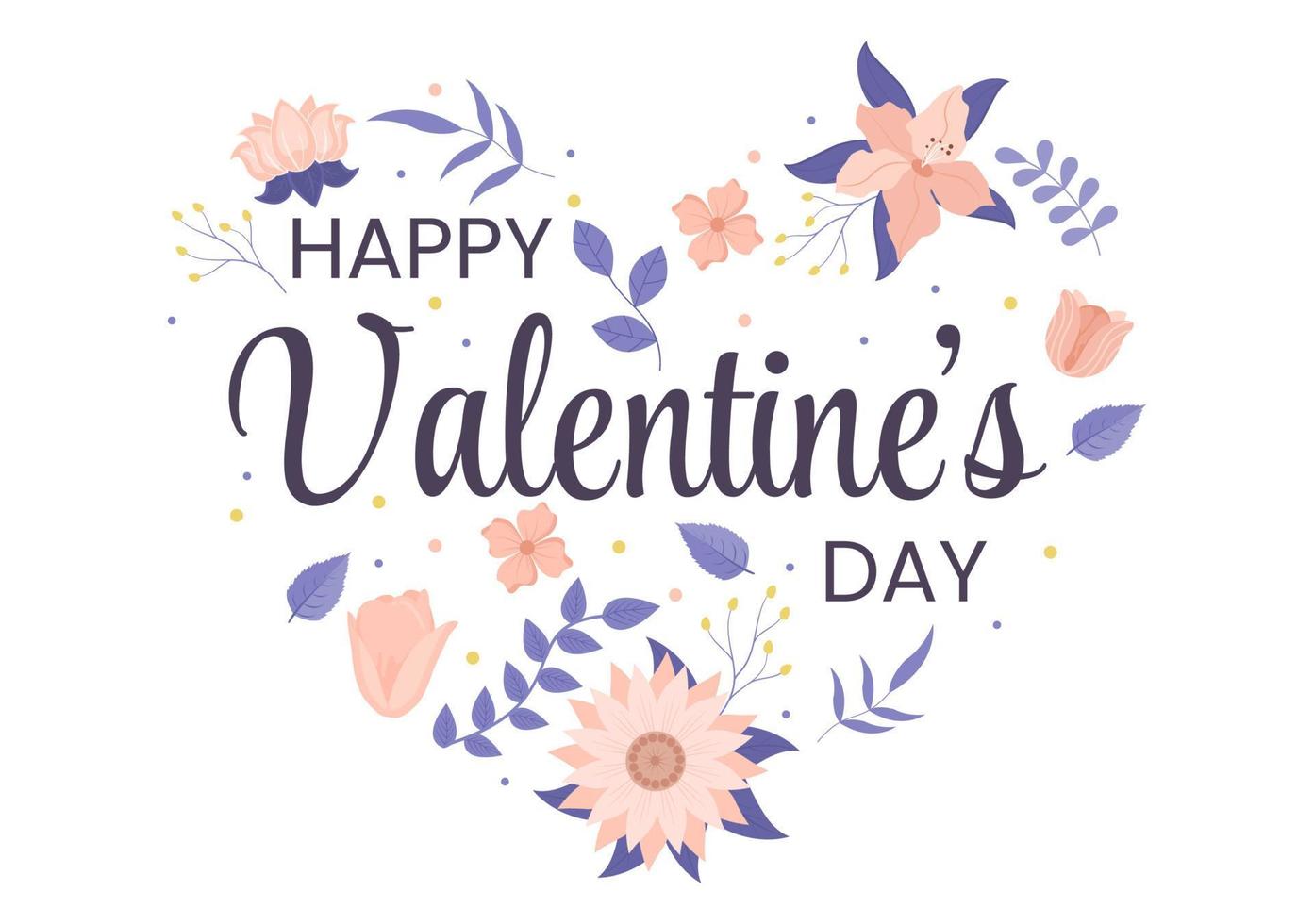 gelukkige Valentijnsdag platte ontwerp illustratie die wordt herdacht op 17 februari met teddybeer, chocolade en cadeau voor liefde wenskaart vector