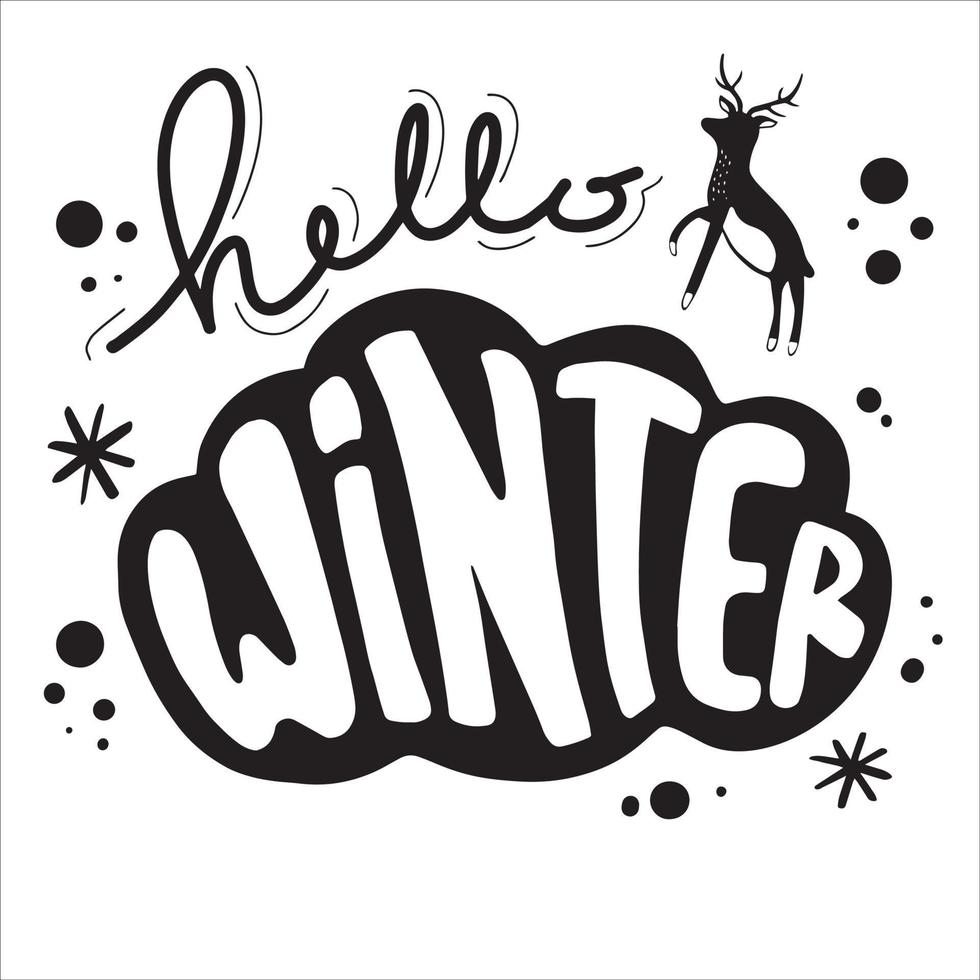 hallo winter icoon vector