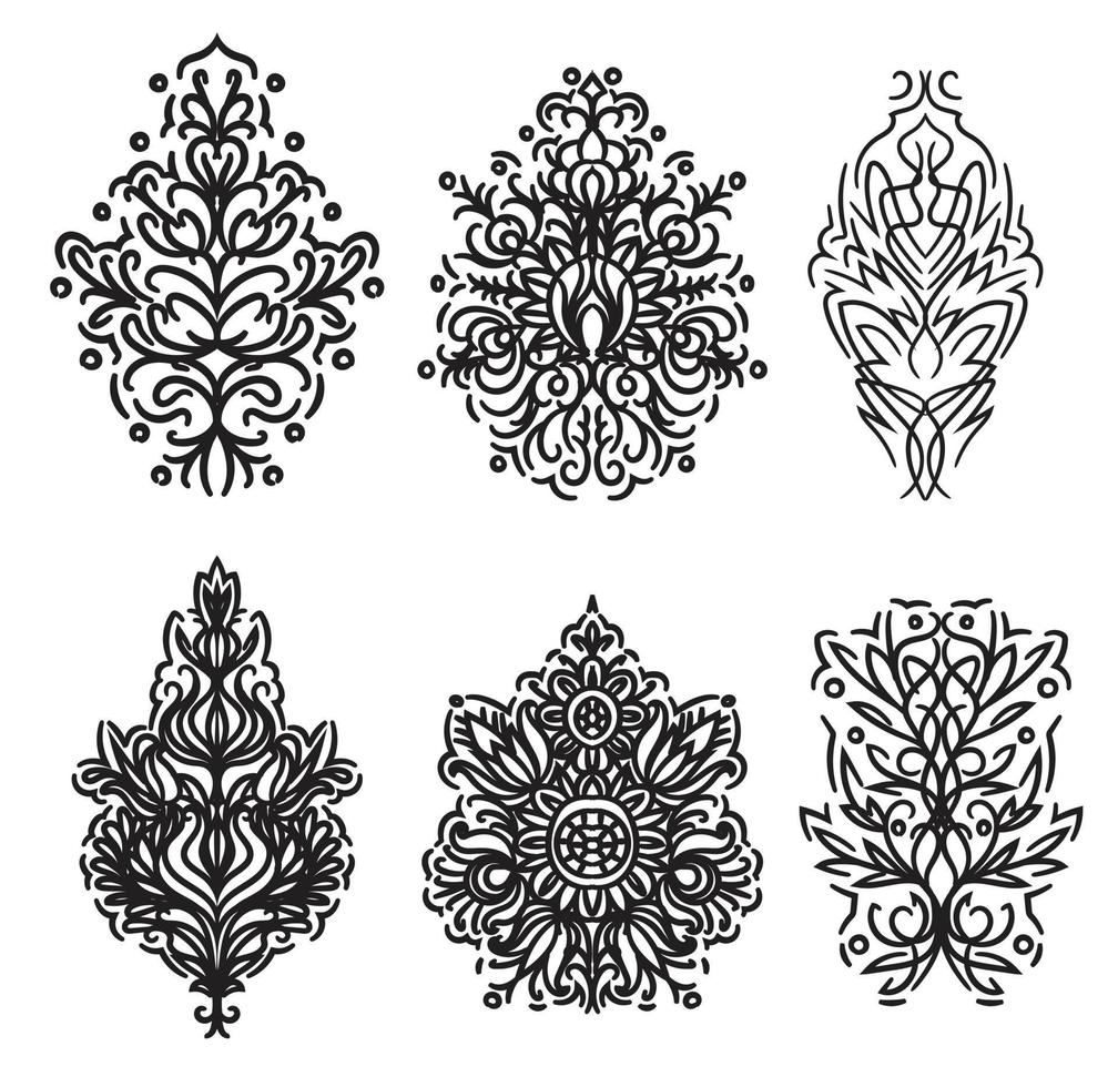 tattoo art tekenen en schetsen zwart en wit vector