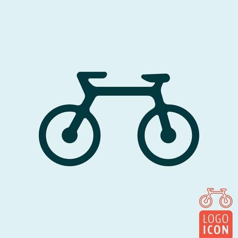 Fiets pictogram geïsoleerd. vector