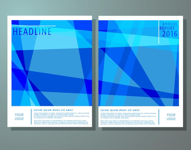 Cover brochures sjabloon vector