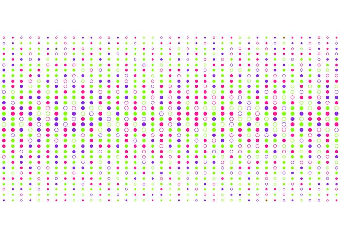 Abstracte kleurrijke halftone stijl van het puntenpatroon op witte achtergrond. vector