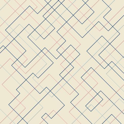 Abstracte geometrische patroon dunne lineaire vierkante vorm en rechthoek achtergrond. Schoon ontwerp voor stofbehang, omslagbrochure, poster, bannerweb, enz. vector